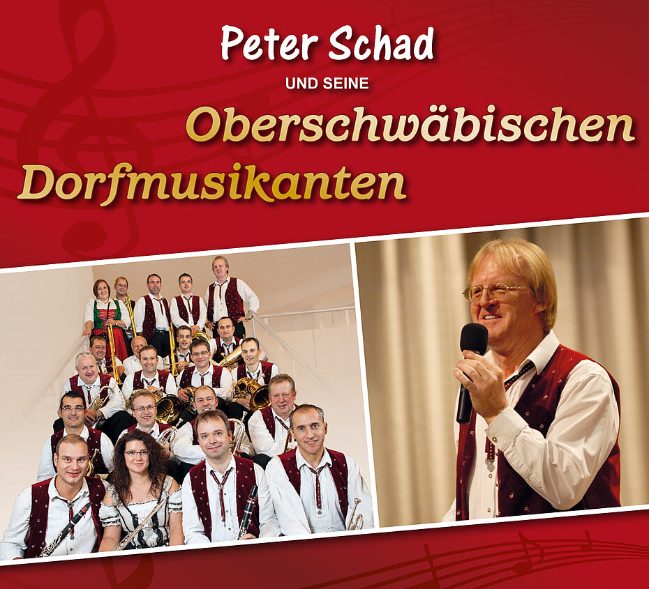 Logo von Peter Schad und seinen Oberschwäbischen Dorfmusikanten